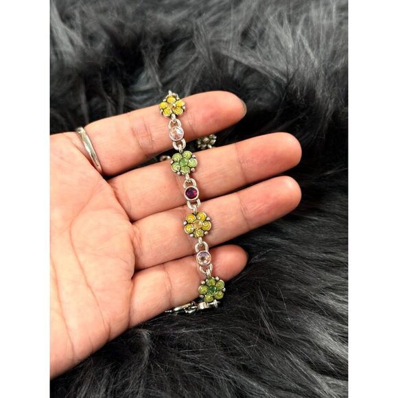 Brighton Garden of Eden Flower Bracelet - Picture 5 of 6